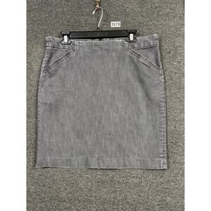 Gap Skirt Womens 14 Pencil Career Classic Pockets Stretch Casual Work Office